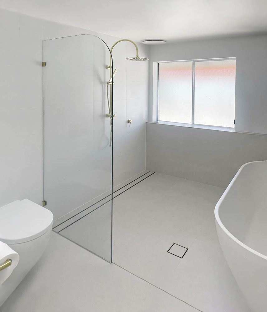 Frameless Shower Screens - Brisbane Shower Screens